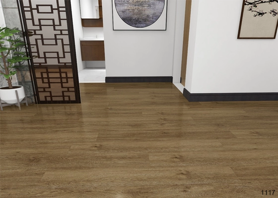 China Non Formaldehyde Herringbone SPC Flooring Super Stable